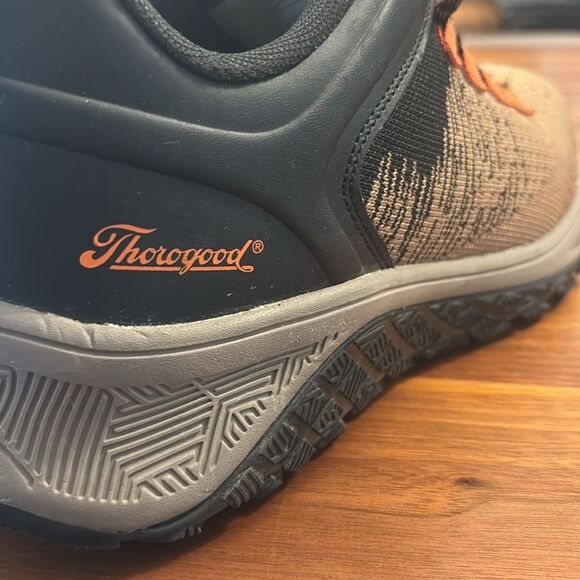 Thorogood 809-4100 Men’s AST Low Brown Black Work Comp Toe Shoe Size 9 main image 2